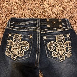 Miss Me girls jeans size 10 kids